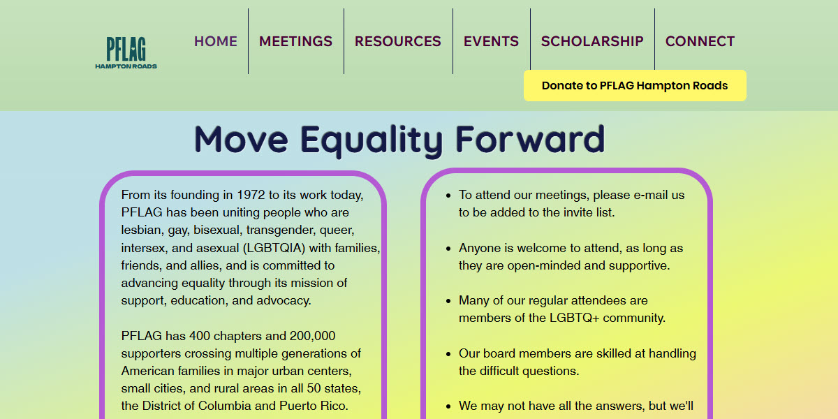 PFLAG Hampton Roads