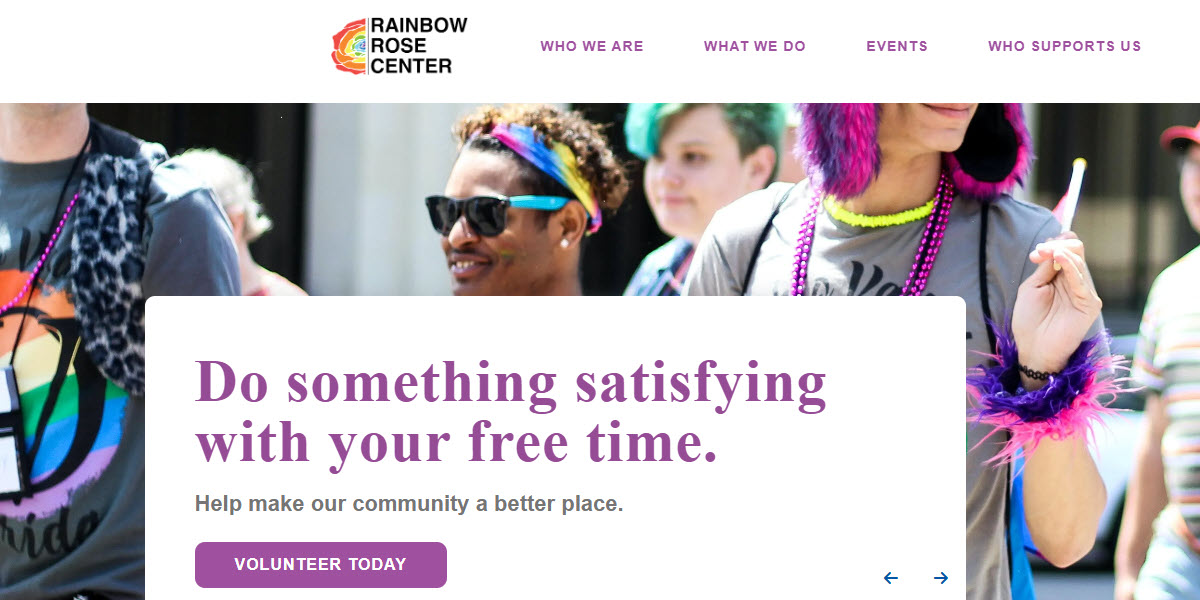 Rainbow Rose Center
